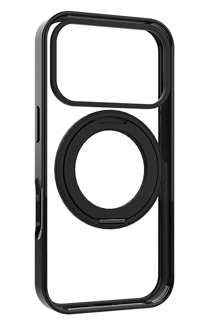 Estuche magnético AT&T Essentials con pie de apoyo giratorio para el iPhone 17 Pro