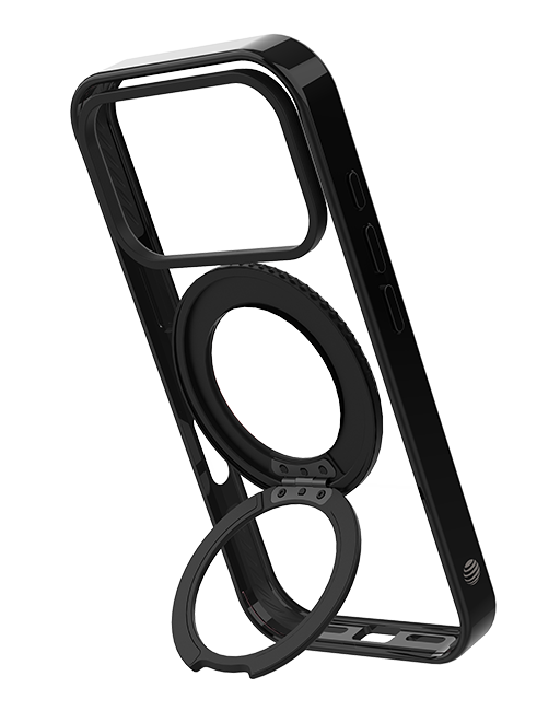 Estuche magnético AT&T Essentials con pie de apoyo giratorio para el iPhone 17 Pro