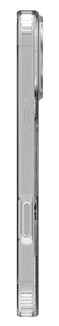 AT&T Essentials Magnetic Clear Gliter Edge Pro Case - iPhone 16 Pro Max