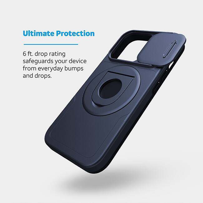 A&T  Apple 製品 AT&T Essentials Magnetic Utility Case with Camera Cover and