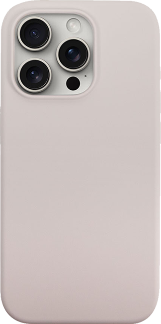 AT&T Essentials Stone Silicone Case - iPhone 15 Pro Max