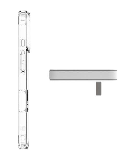 AT&T 3 in 1 Bundle MagSafe Case 45W Slim Dual Port Charger & Screen Protector - iPhone 17