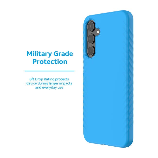 AT&T Grasp Case + DuraGlass Screen Protector Bundle - AT&T amiGO Jr Phone/Samsung Galaxy A16 5G