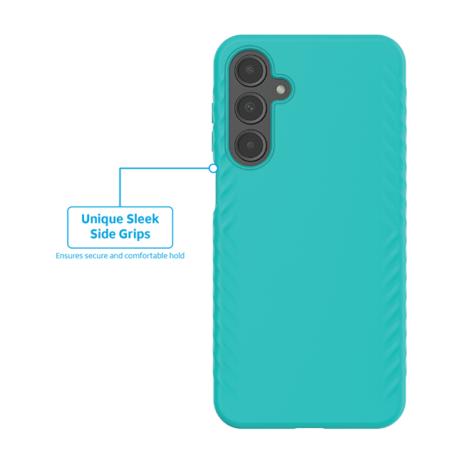 Paquete de estuche de agarre + protector para pantalla DuraGlass de AT&T para el teléfono AT&T amiGO Jr/Samsung Galaxy A16 5G