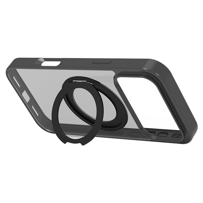 AT&T MagSafe Case with Black Bumper and 360 Rotating Kickstand - iPhone 18 Pro Max/17 Pro Max