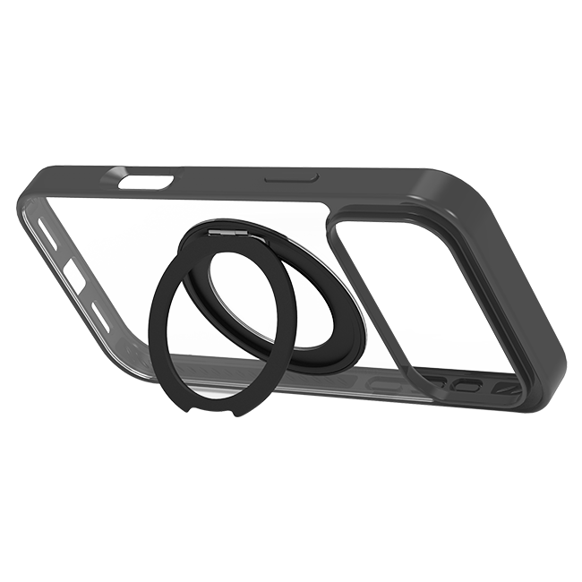 AT&T MagSafe Case with Black Bumper and Rotating Kickstand Case - iPhone 18 Pro Max/17 Pro Max