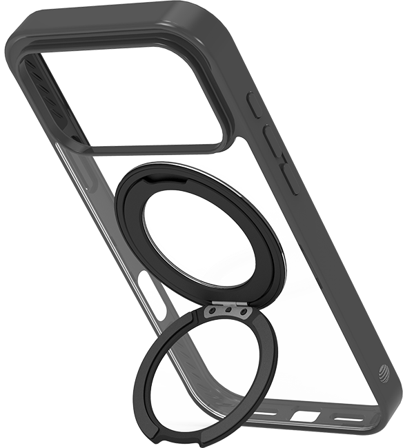 AT&T MagSafe Case with Black Bumper and Rotating Kickstand Case - iPhone 18 Pro Max/17 Pro Max