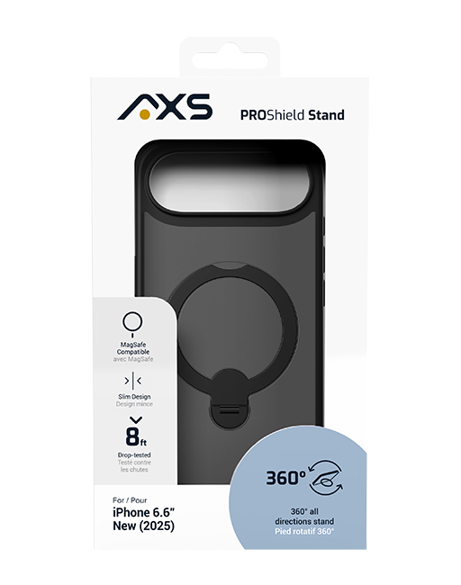 Estuche AXS Proshield con MagSafe y pie de apoyo para el iPhone Air