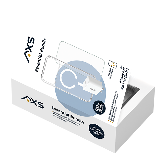 AXS Ultra Case + Armorglass Pro Screen + 30W Basic Charger - iPhone 17 Pro Max