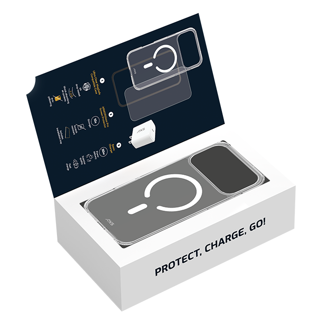 AXS Ultra Case + Armorglass Pro Screen + 30W Basic Charger - iPhone 17 Pro Max