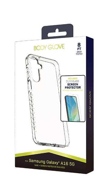 Body Glove Grasp Case + DuraGlass Screen Protector Bundle - Samsung Galaxy A16 5G