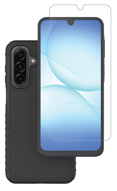 Body Glove Prism Grip Case + DuraGlass Tempered Screen Protector - Samsung Galaxy A17 5G/A16 5G