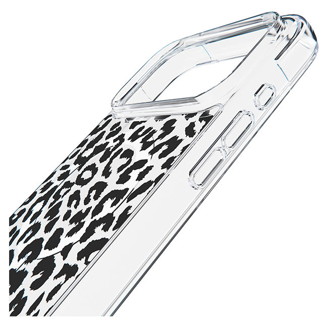 BodyGuardz Accent Clear Chrome Leopard MagSafe Case - iPhone 17 Pro Max