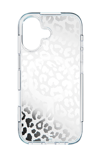 BodyGuardz Accent Clear Chrome Leopard MagSafe Case - iPhone 17