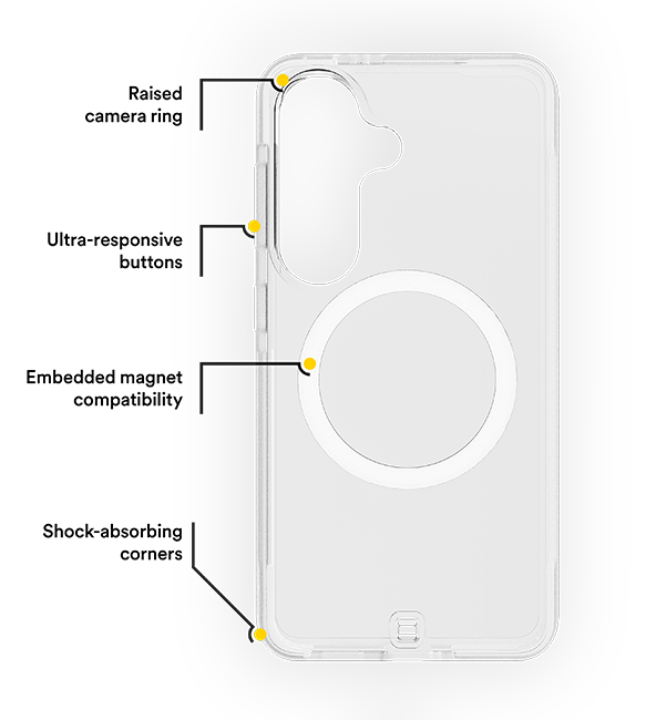 BodyGuardz Ace Pro with Magnet Case - Samsung Galaxy S26