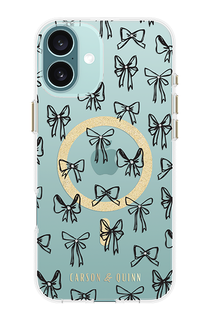 Carson & Quinn Bows Dress to Impress with MagSafe Case - iPhone 16 Plus