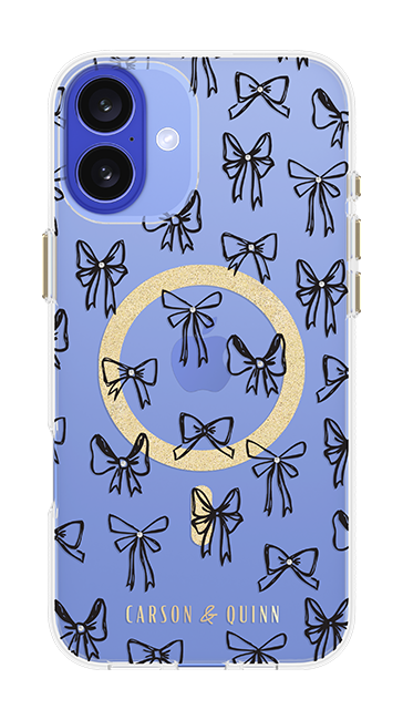 Carson & Quinn Bows Dress to Impress with MagSafe Case - iPhone 16 Plus