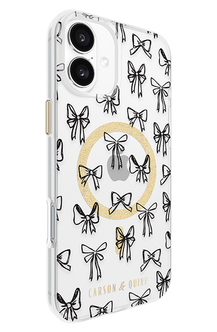 Carson & Quinn Bows Dress to Impress with MagSafe Case - iPhone 16 Plus