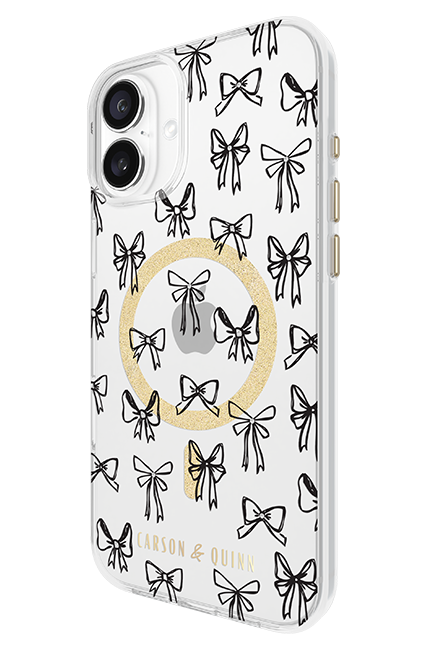 Carson & Quinn Bows Dress to Impress with MagSafe Case - iPhone 16 Plus