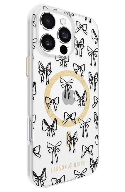Carson & Quinn Bows Dress to Impress with MagSafe Case - iPhone 16 Pro Max