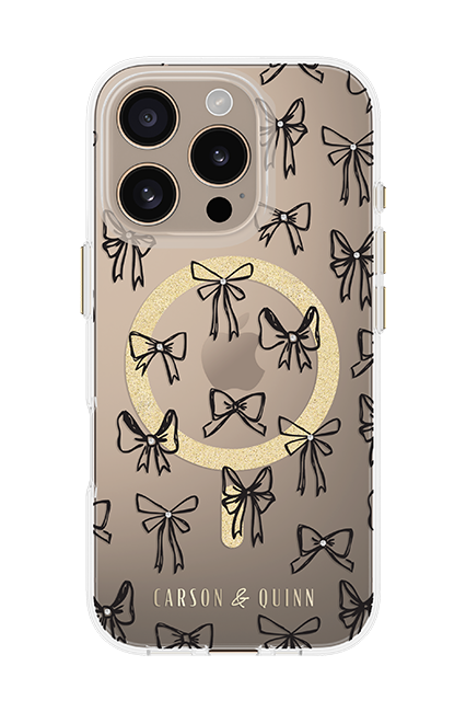 Carson & Quinn Bows Dress to Impress with MagSafe Case - iPhone 16 Pro