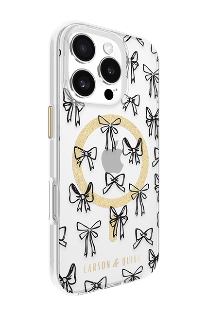 Carson & Quinn Bows Dress to Impress with MagSafe Case - iPhone 16 Pro