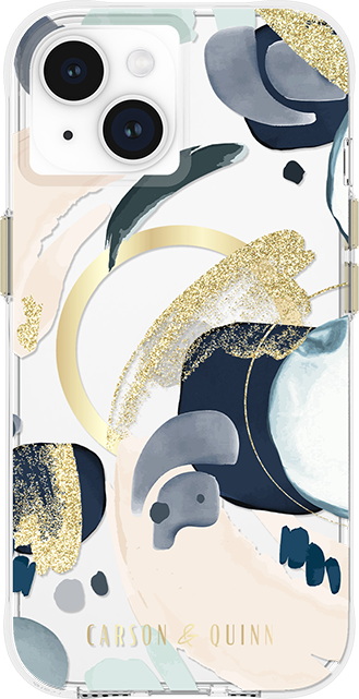 Carson & Quinn Brush Strokes with MagSafe Case - iPhone 15/14/13