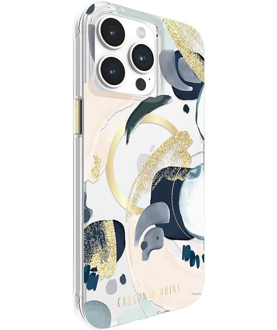 Carson & Quinn Brush Strokes with MagSafe Case - iPhone 15 Pro Max
