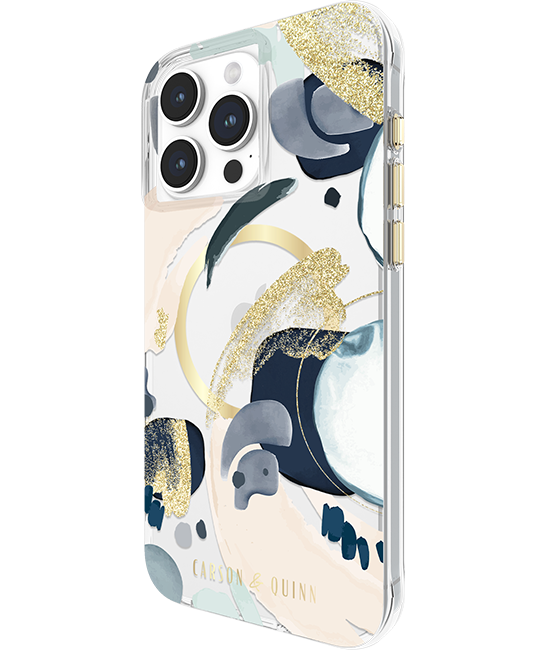 Carson & Quinn Brush Strokes with MagSafe Case - iPhone 15 Pro Max