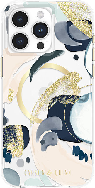 Carson & Quinn Brush Strokes with MagSafe Case - iPhone 15 Pro Max