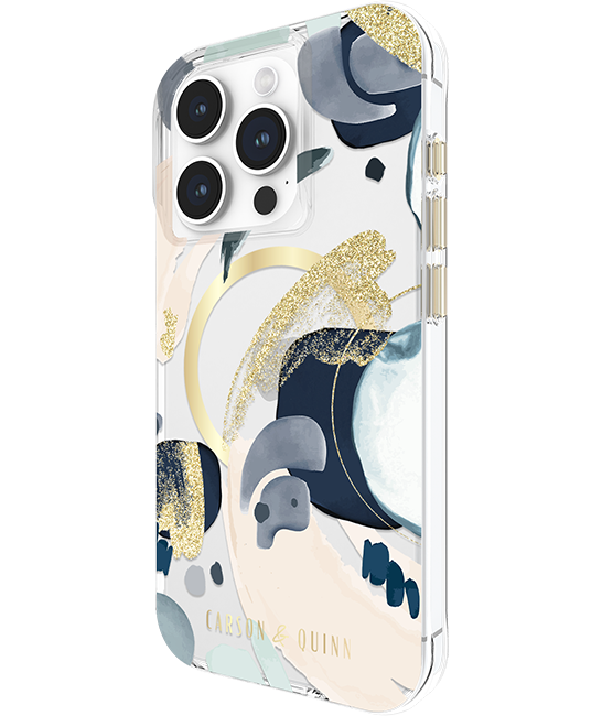 Estuche Carson & Quinn con MagSafe con pinceladas para iPhone 15 Pro