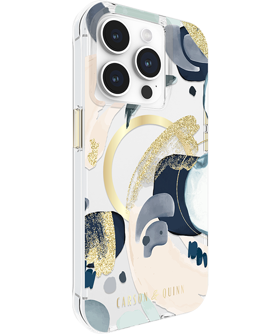 Estuche Carson & Quinn con MagSafe con pinceladas para iPhone 15 Pro