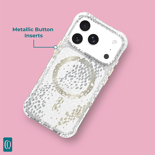 Estuche Carson & Quinn Cosmic Crystals con MagSafe para el iPhone 17 Pro