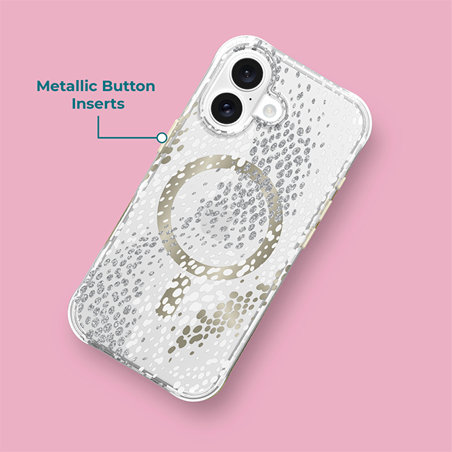 Estuche Carson & Quinn Cosmic Crystals con MagSafe para el iPhone 17
