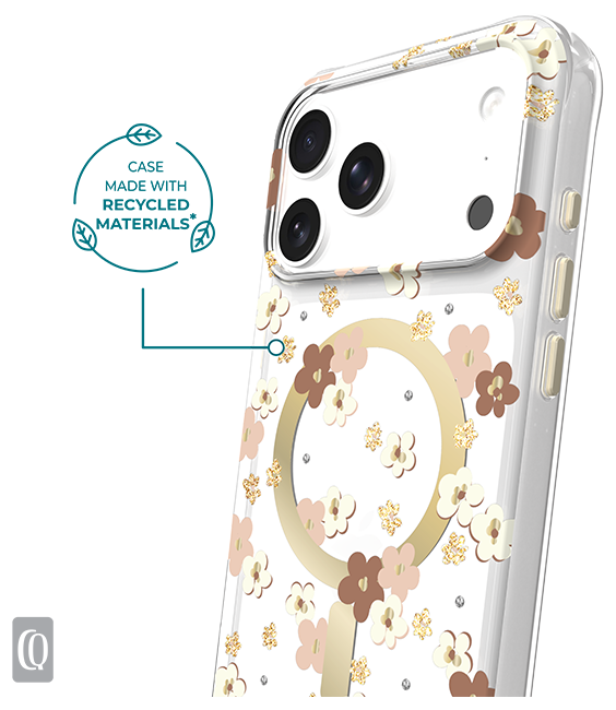 Estuche Carson & Quinn Daisy Drift con MagSafe para el iPhone 17 Pro Max