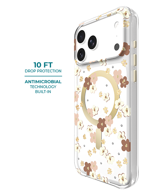 Estuche Carson & Quinn Daisy Drift con MagSafe para el iPhone 17 Pro Max