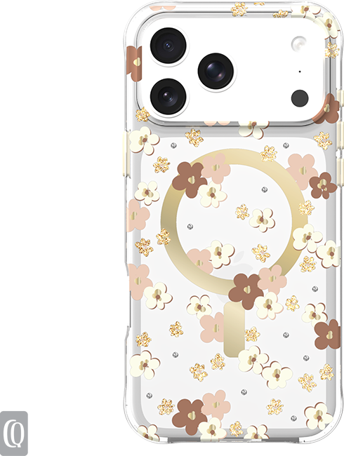 Estuche Carson & Quinn Daisy Drift con MagSafe para el iPhone 17 Pro Max