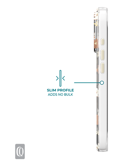 Estuche Carson & Quinn Daisy Drift con MagSafe para el iPhone 17 Pro