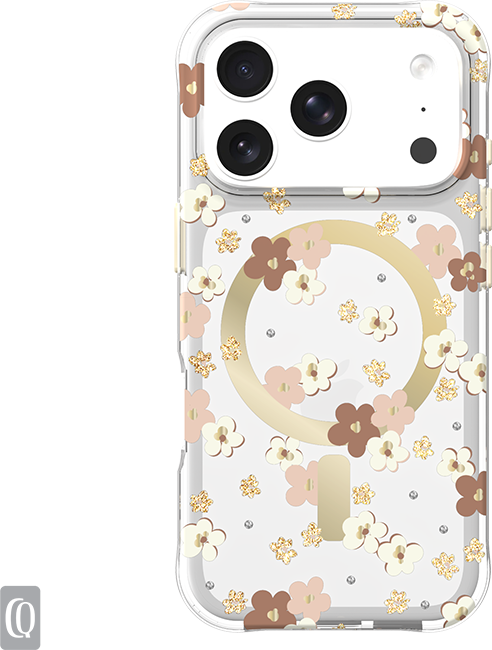 Estuche Carson & Quinn Daisy Drift con MagSafe para el iPhone 17 Pro