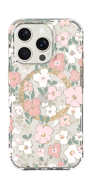 Estuche Carson & Quinn Floral Frenzy con MagSafe para iPhone 16 Pro