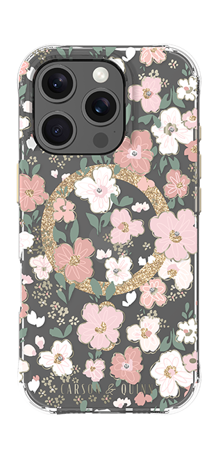 Estuche Carson & Quinn Floral Frenzy con MagSafe para iPhone 16 Pro