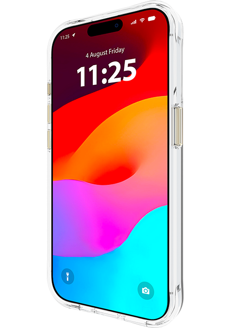 Carson & Quinn Glamour In Gold with MagSafe Case - iPhone 15 Pro Max