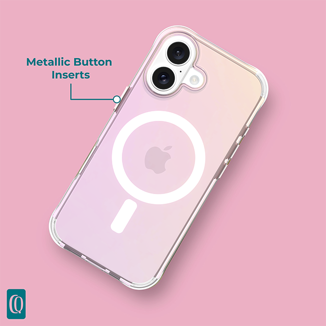 Estuche Carson & Quinn Iridescent Mist con MagSafe para el iPhone 17