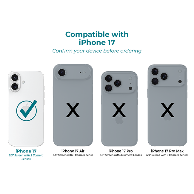 Carson & Quinn Iridescent Mist with MagSafe Case - iPhone 17