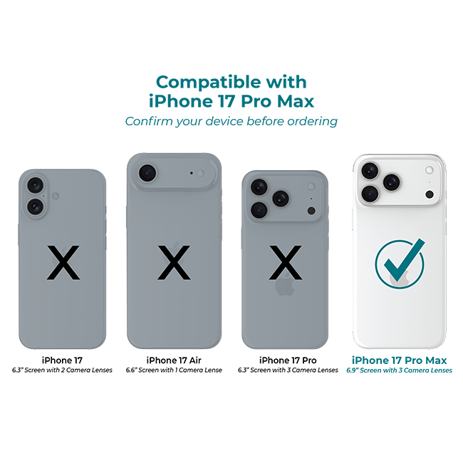 Carson & Quinn Modern Motif with MagSafe Case - iPhone 17 Pro Max