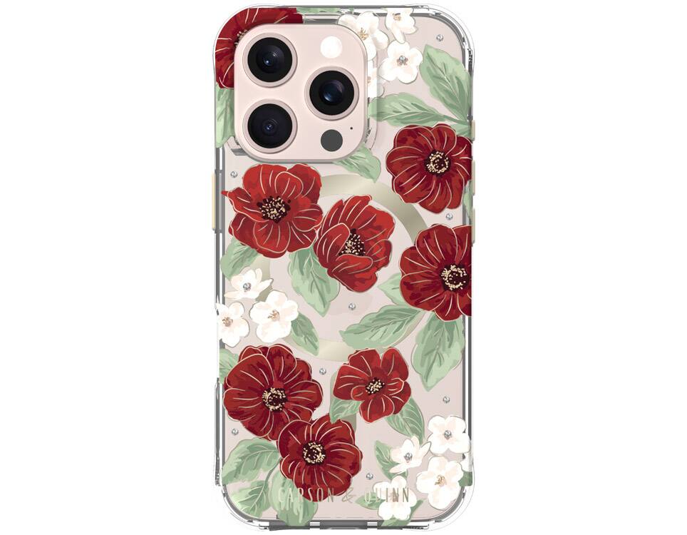 Carson & Quinn Ruby Garden with MagSafe Case - iPhone 16 Pro - AT&T
