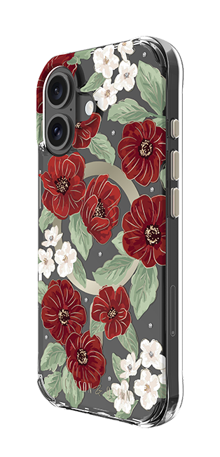 Carson & Quinn Ruby Garden with MagSafe Case - iPhone 16