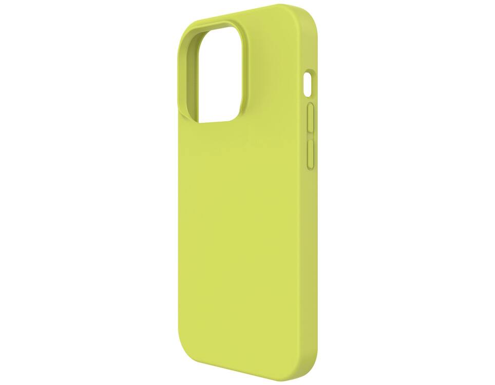 thumbnail image 2 of Kwmobile IPhone 14 Pro Max Case - Slim TPU Silicone Cover, Lime Green, Wireless Charging Compatible 2 of 6