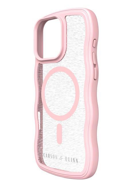 Carson & Quinn Wavy Glitter with MagSafe Case - iPhone 16 Pro