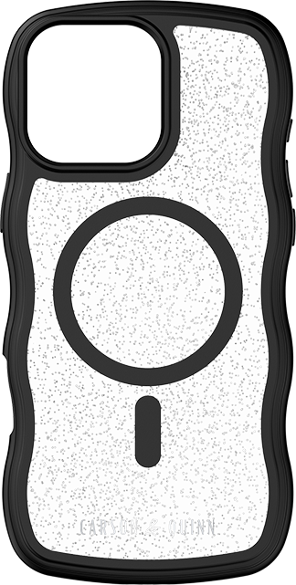 Carson & Quinn Wavy Glitter with MagSafe Case - iPhone 16 Pro